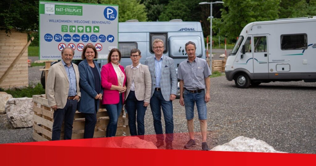 Rast-Stellplatz f&uuml;r Camper in Arnoldstein