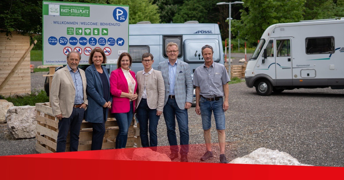 Rast-Stellplatz f&uuml;r Camper in Arnoldstein