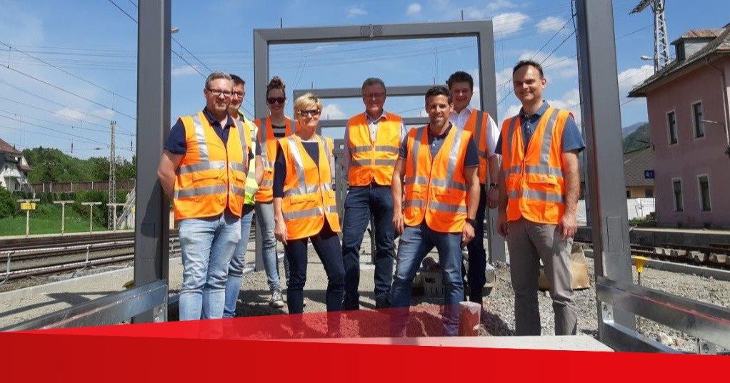Modernisierung des Bahnhofs schreitet voran